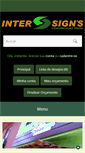 Mobile Screenshot of intersigns.com.br